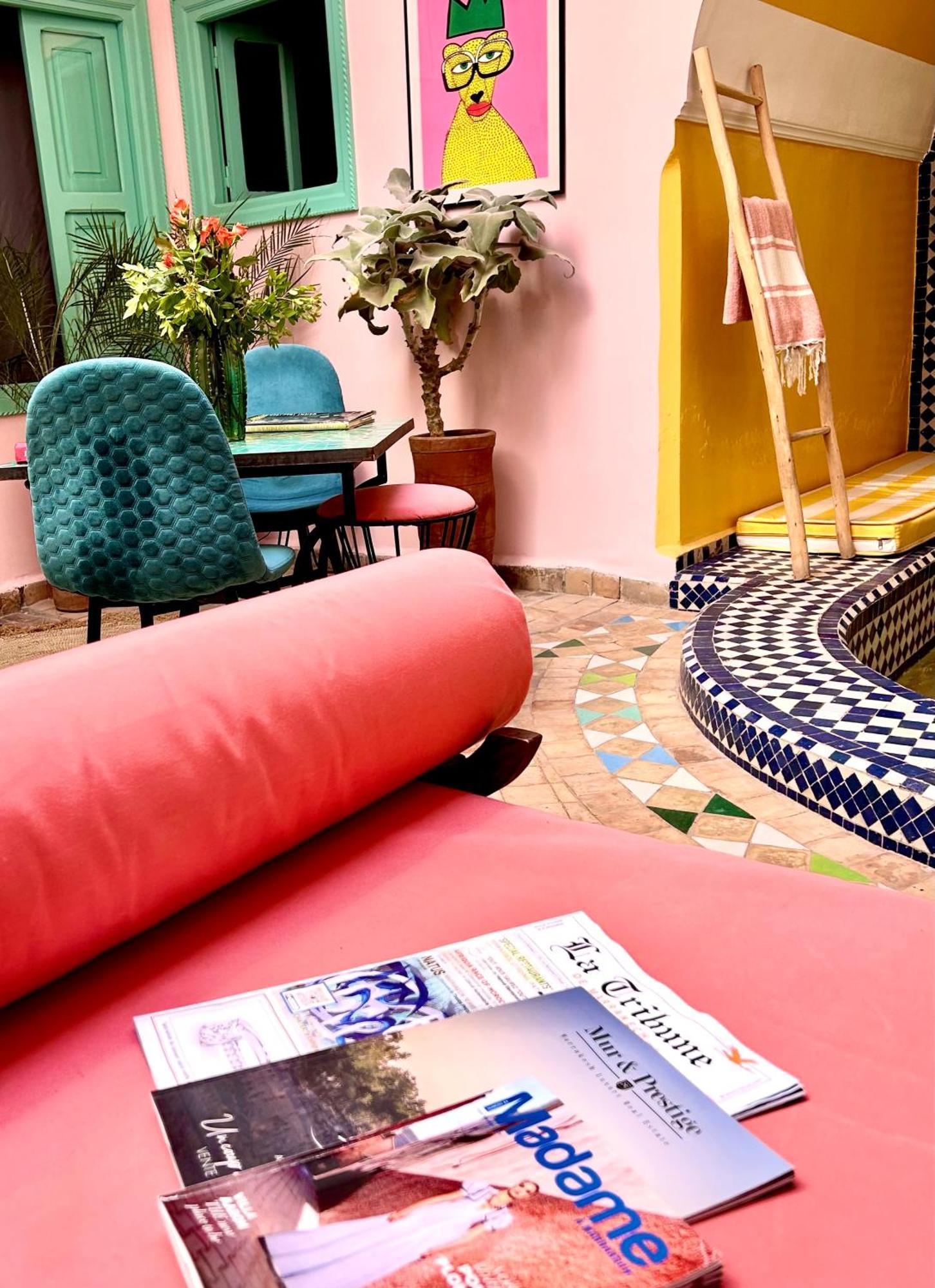 Riad Lauriers Blancs Marrakesh Exterior photo