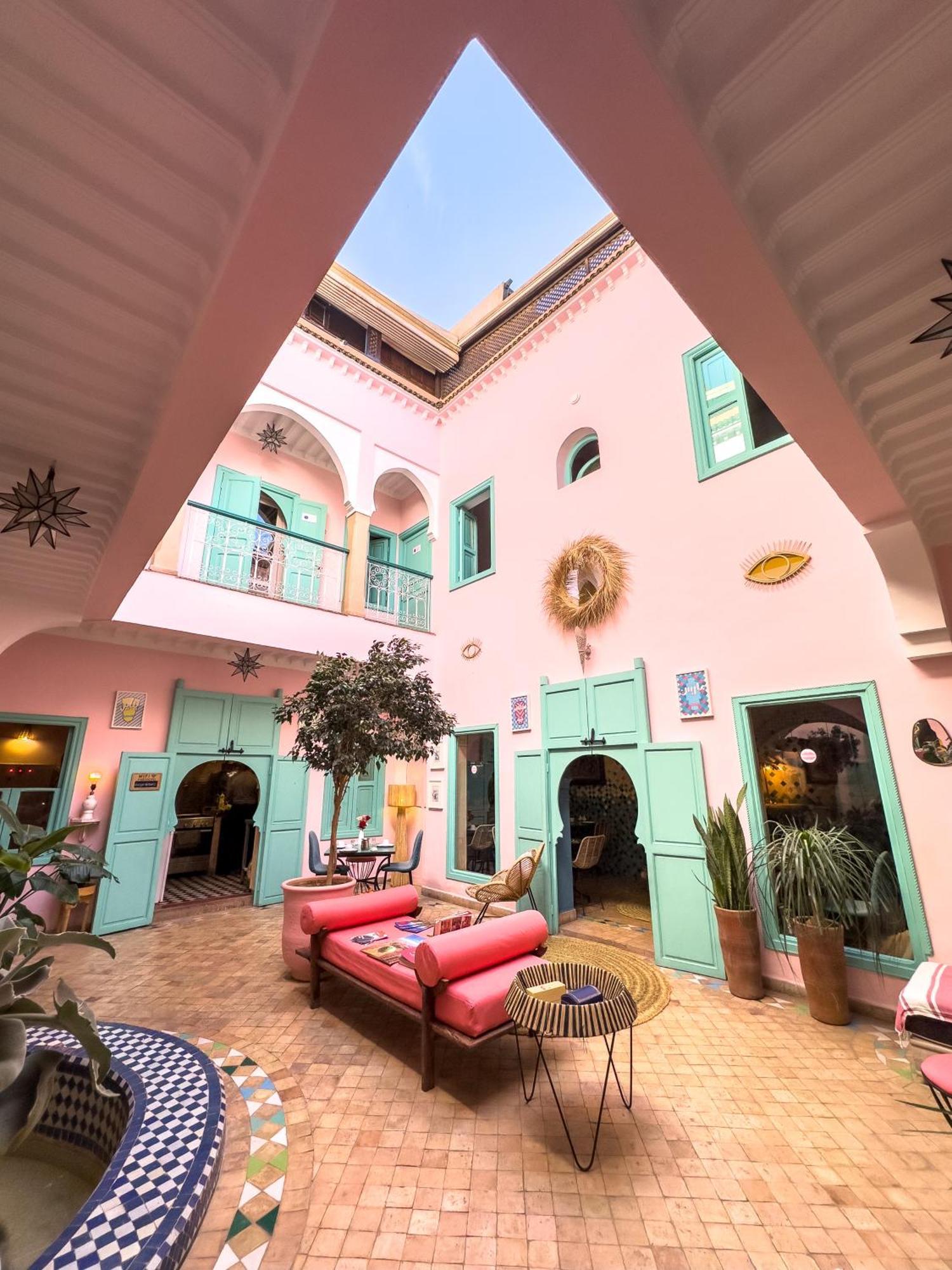 Riad Lauriers Blancs Marrakesh Exterior photo