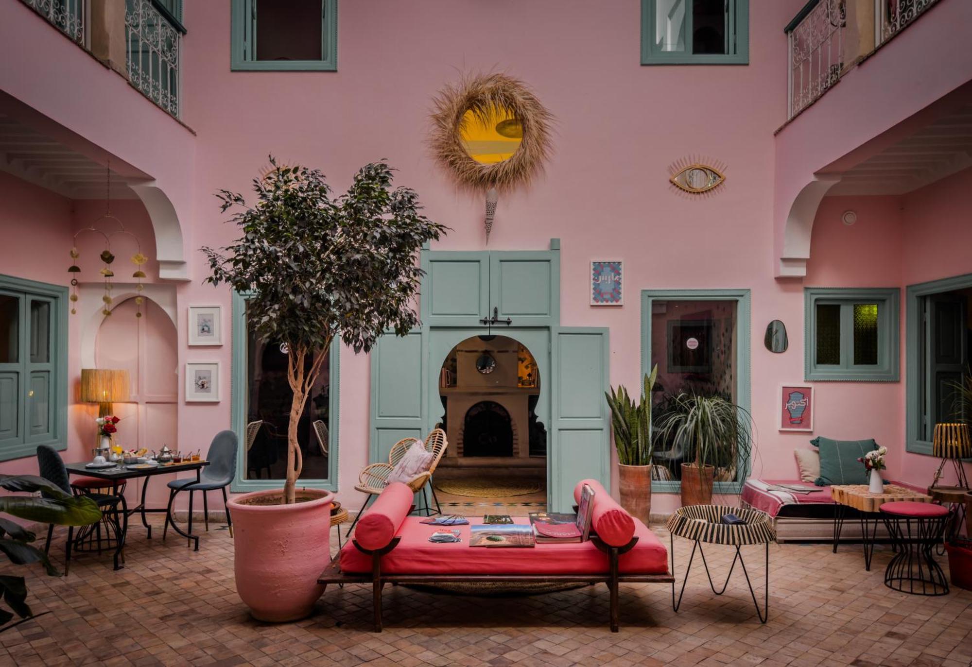 Riad Lauriers Blancs Marrakesh Exterior photo
